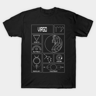 Virgo Profile - Astrology Signs T-Shirt